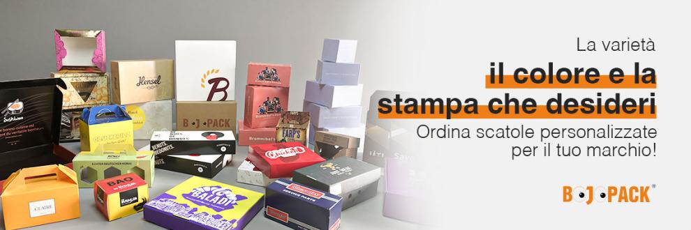 Scatola in cartone personalizzata con stampa