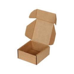 10x10x4,5 cm Scatola Kraft Pronta Per L'uso