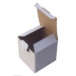 10,5x10,5x10,5x10,5 cm Scatola Bianca Pronta Per L'uso