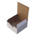 13,5x13,5x6,5 cm Scatola Bianca Pronta Per L'uso