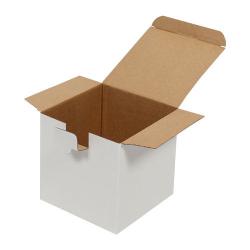 14x14x14 cm Scatola Bianca Pronta