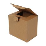 22x15x20 cm Scatola Kraft Pronta Per L'uso