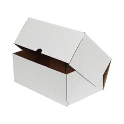 24,5x24,5x11,5 cm Scatola Per Spedizioni E-commerce Bianca (4 Punti)