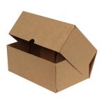 26x12x7,5 cm Kraft Scatola Per Spedizioni E-commerce (4 Punti)