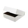 40x40x12 cm Scatola Per Spedizioni E-commerce - 4 Punti - Bianco