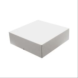 40x40x12 cm Scatola Per Spedizioni E-commerce - 4 Punti - Bianco
