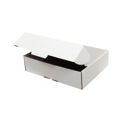 40x30x10 cm Scatola Pronta Con Serratura Bianco