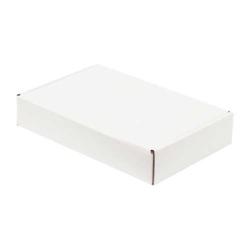 47x34x8 cm Doppia Scatola Ondulata Ziplock Bianco