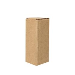 Scatola Di Cartone Kraft 3x3x8 cm Ondulato Singolo