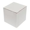 5x5x5 cm Scatola Di Cartone Bianca Ondulata Singola