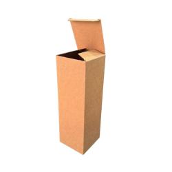 Scatola Di Cartone Kraft 10x10x30 cm Ondulato Singolo