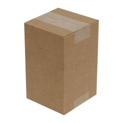 10x6x5 cm Pacco Bianco Cartone Singolo Ondulato