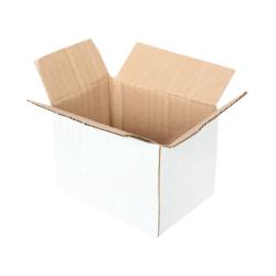 10x7x7 cm Pacco Bianco Doppia Ondulazione