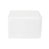 10x7x7 cm Pacco Bianco Doppia Ondulazione