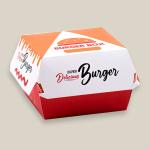 Produzione di Scatole per Hamburger Personalizzate e Stampate