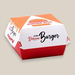 Produzione di Scatole per Hamburger Personalizzate e Stampate